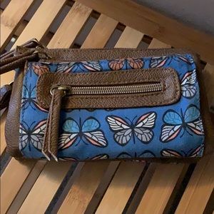Maurice Butterfly Wristlet Wallet